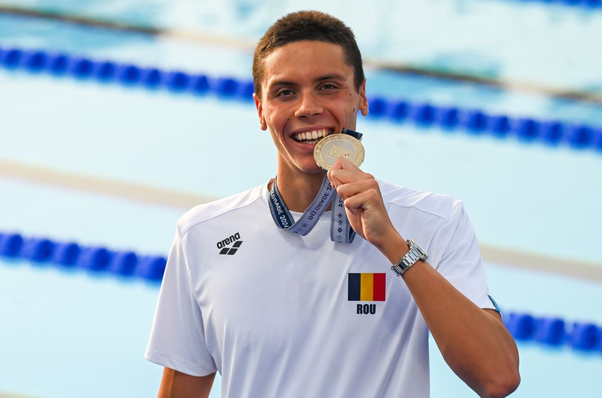 David Popovici - campion european la 200 m liber 2024