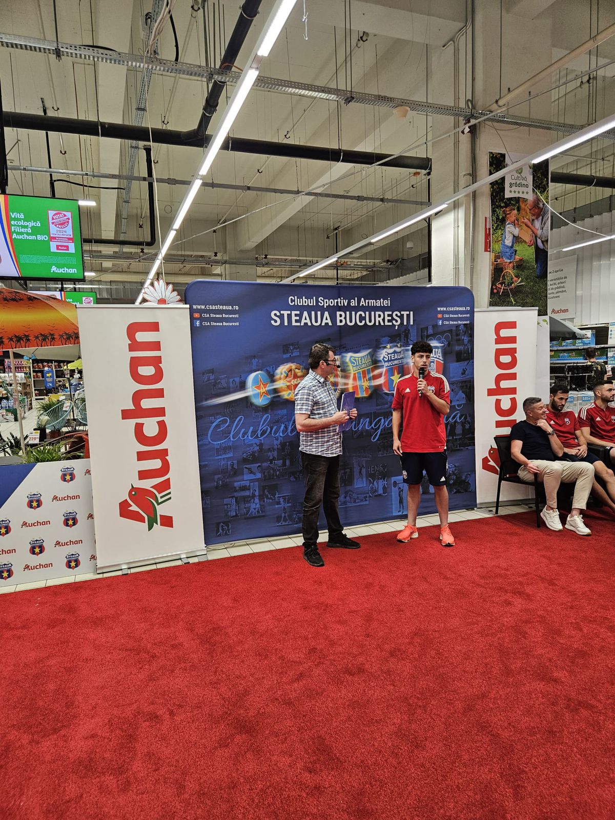 CSA Steaua și-a prezentat achizițiile