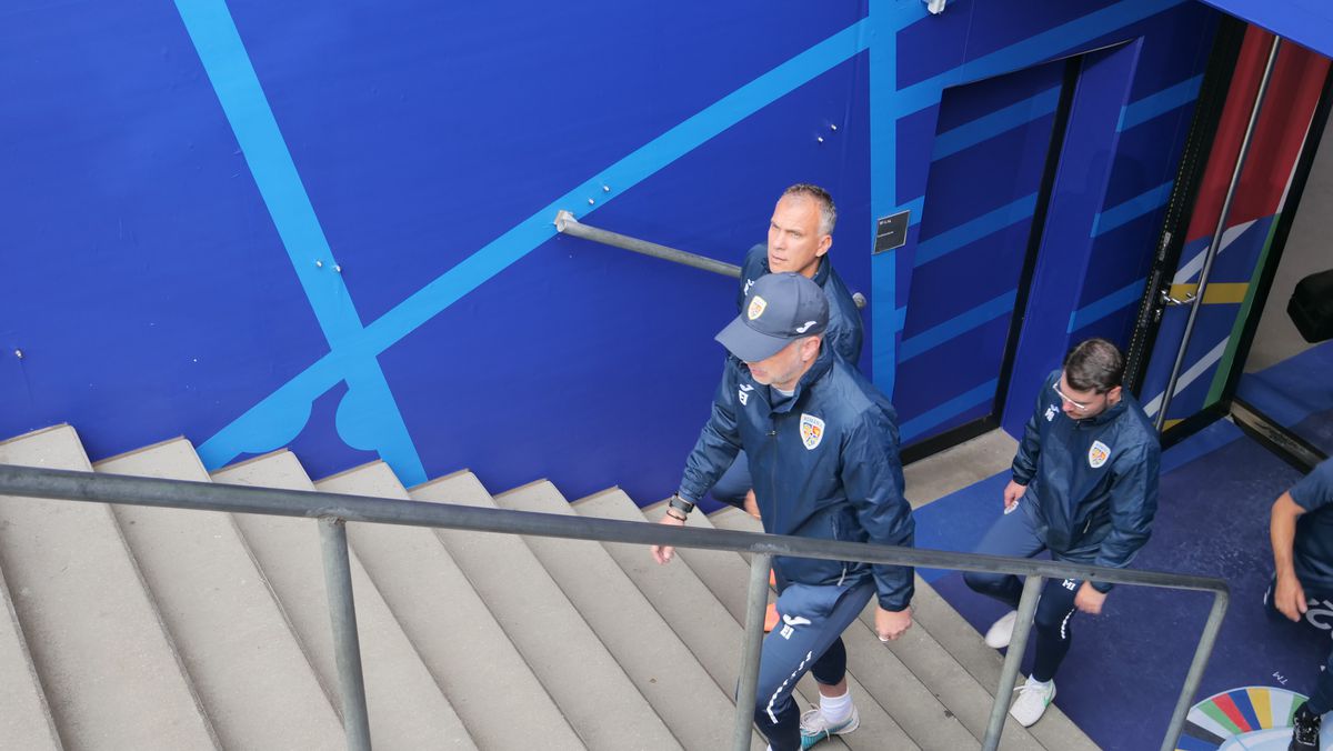 Antrenament oficial România, înaintea meciului cu Belgia