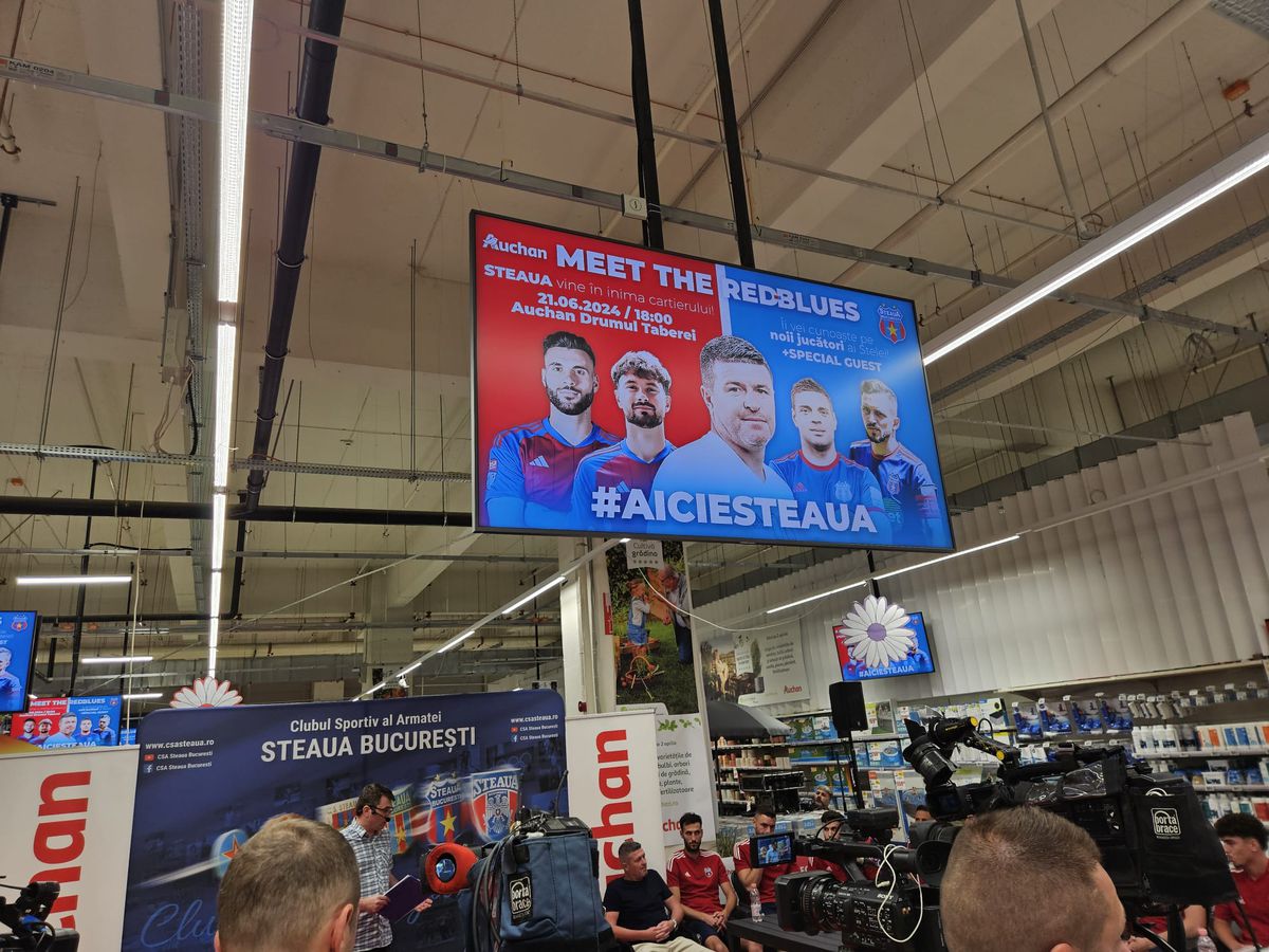 Steaua și-a prezentat transferurile, Oprița e resemnat: „În momentul ăsta nu am speranțe legate de promovare!” + ce își propun „militarii” în noul sezon