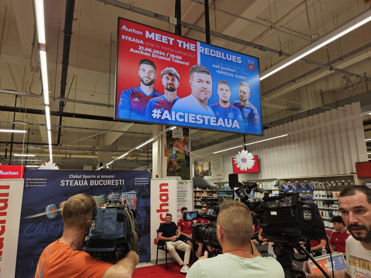 Steaua și-a prezentat transferurile, Oprița e resemnat: „În momentul ăsta nu am speranțe legate de promovare!” + ce își propun „militarii” în noul sezon