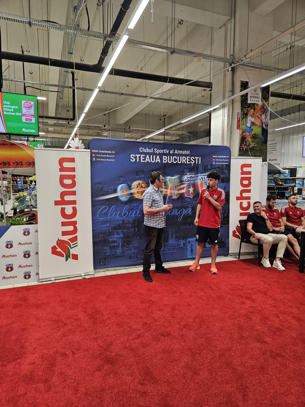 CSA Steaua și-a prezentat achizițiile
