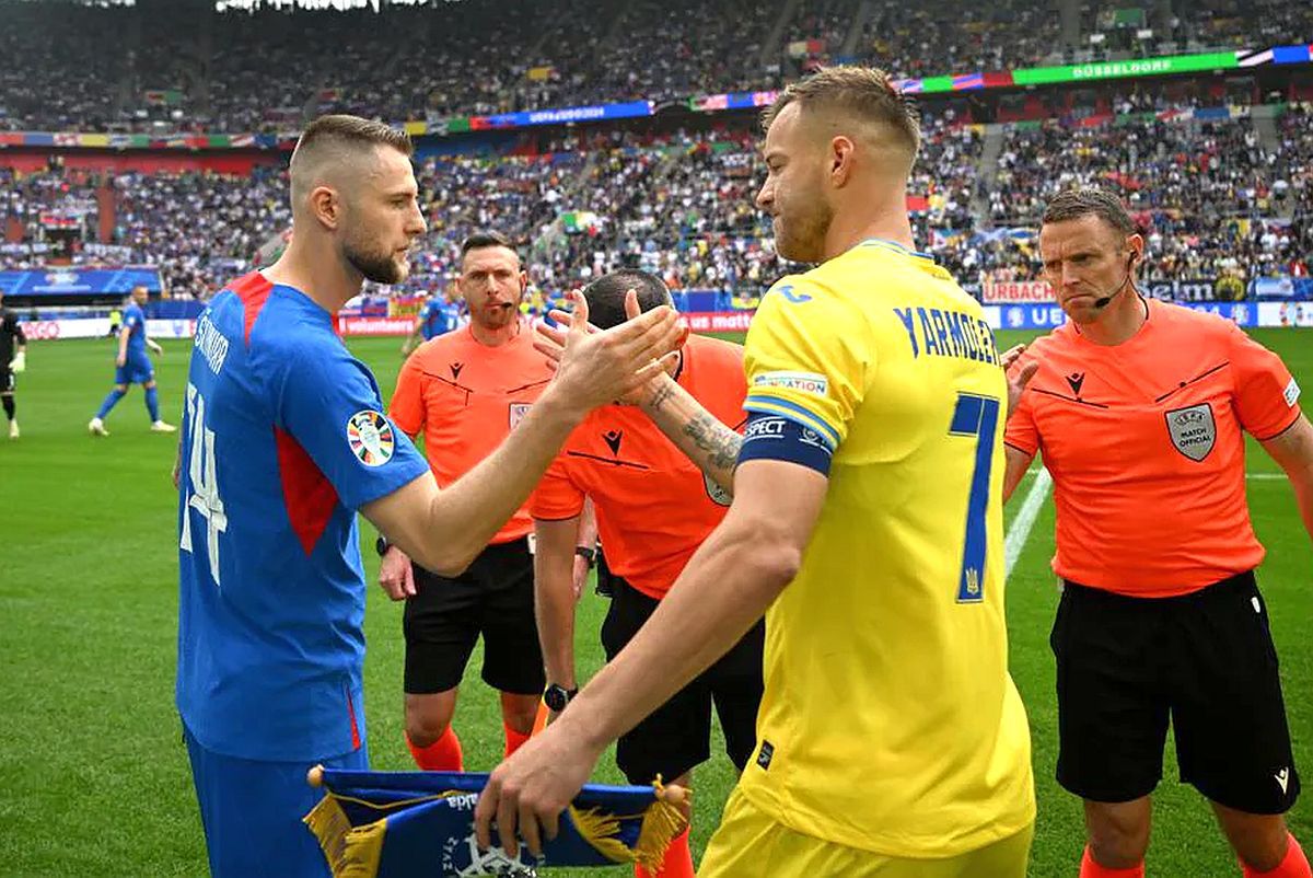 Slovacia - Ucraina, în Grupa E de la EURO 2024 » Cele mai tari imagini ale partidei de la Dusseldorf