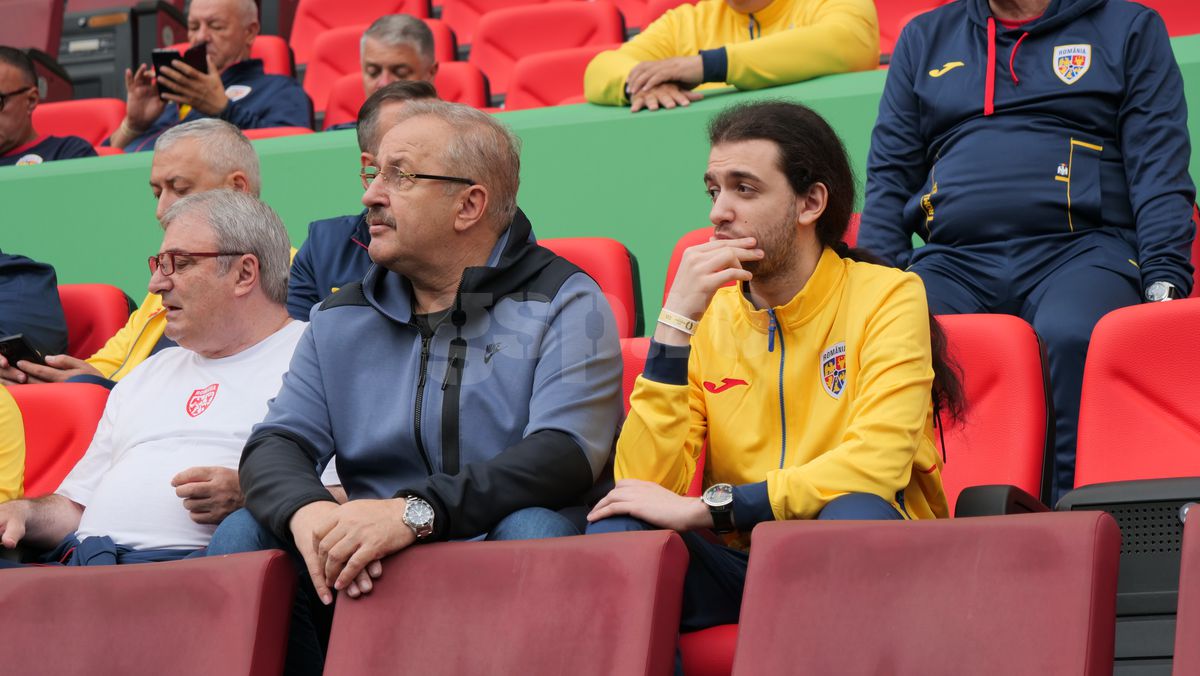 Dîncu și fiul, favoriții FRF! Burleanu le-a dat acces VIP în delegația oficială cu Belgia