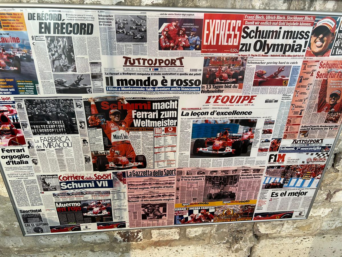 Colecția privată a lui Michael Schumacher - Koln