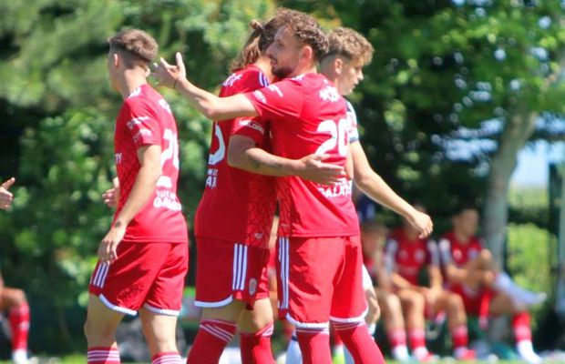 Oțelul Galați și Csikszereda s-au înfruntat într-un joc-test la Ghimbav