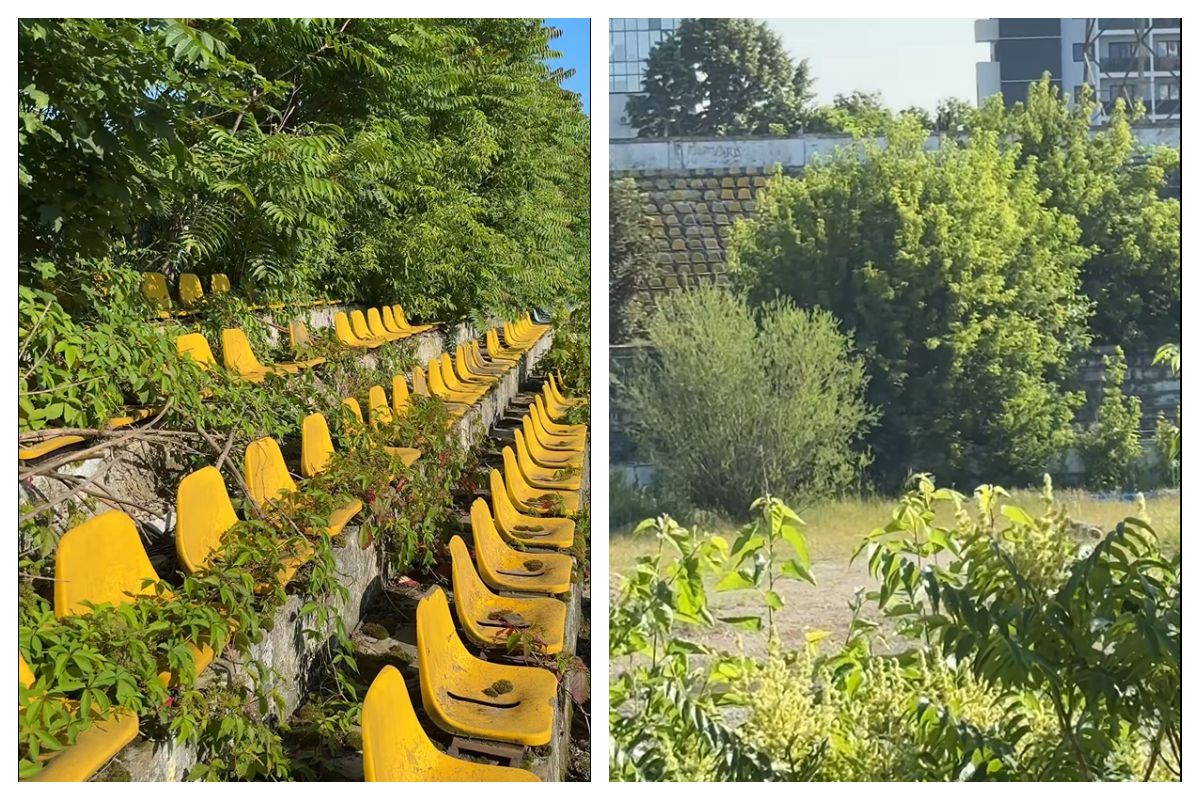 Echipa locală a promovat în Liga 2, dar stadionul arată ca în Jurassic Park