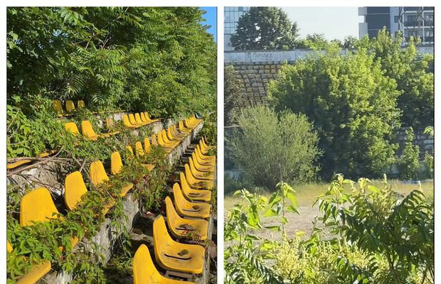 Echipa locală a promovat în Liga 2, dar stadionul arată ca în Jurassic Park