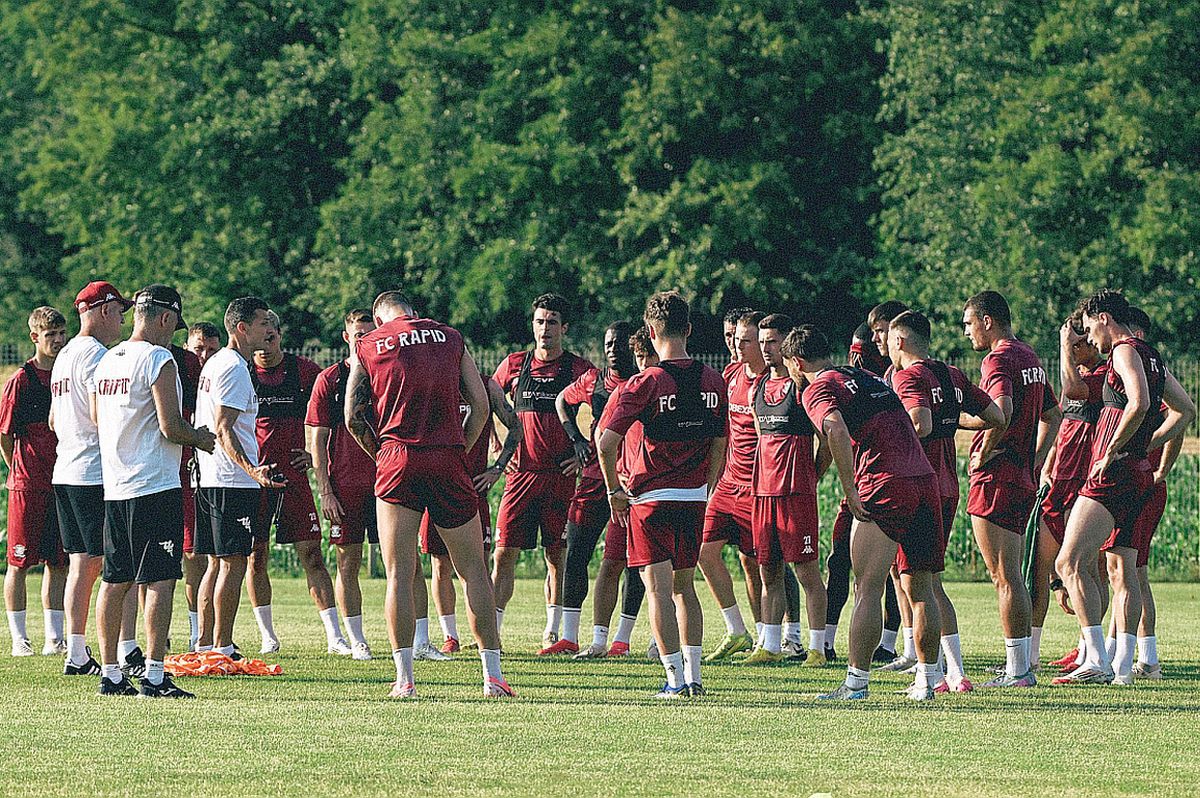 Dan Șucu a mers în cantonamentul Rapidului: „Vrem și noi transferuri!!”