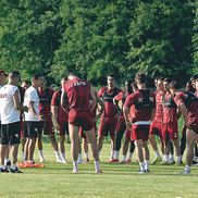 Cadru din cantonamentul Rapidului în Slovenia // foto: Facebook @ FC Rapid 1923