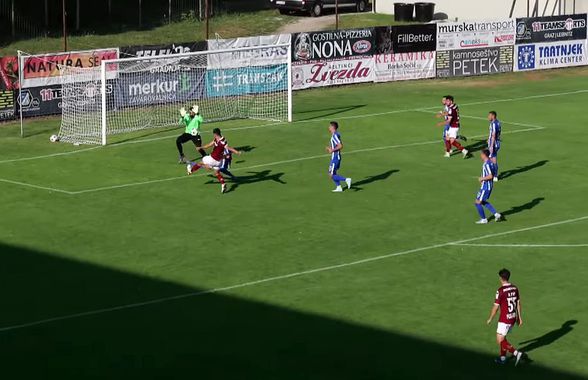 Rapid, start cu remiză în Slovenia! Mutările de la pauză au consolidat un Rapid șubred