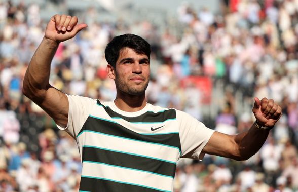 Carlos Alcaraz, în a 5-a finală consecutivă! Numărul 2 mondial a obținut a 17-a victorie la rând și cauta revanșa în ultimul act de la Queen’s