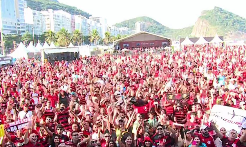 FOTO + VIDEO Imaginile incredibile din Brazilia fac înconjurul lumii! Nebunie pe Copacabana, după succesul istoric de la Campionatul Mondial al Cluburilor