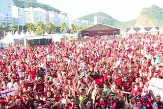 Imaginile incredibile din Brazilia fac înconjurul lumii! Nebunie pe Copacabana, după succesul istoric de la Campionatul Mondial al Cluburilor