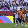 Yan Diomande (numărul 11) i-a creat mari probleme germanului Joshua Kimmich în Germania - Coasta de Fildeș 2-1 / Foto: Imago