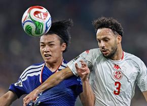 S-au marcat 4 goluri în Tunisia - Japonia, cu Istvan Kovacs la centru » Încă o echipă eliminată