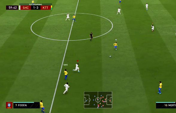 Așa ceva nu se mai văzuse nici măcar în FIFA! Un jucător a găsit cea mai tare metodă să se apere: „Sigur are coduri”