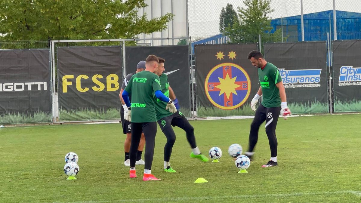 Cine a lipsit de la antrenamentul celor de la FCSB înaintea debutului în Conference League » Nou-venitul Dumiter n-a participat