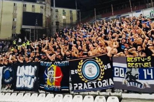 Oltenii promit spectacol la meciul cu Dinamo / FOTO: Facebook Peluza Sud '97
