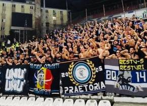 Peluza Sud, mesaj războinic înainte de FCU - Dinamo: „Să le reamintim patrupedelor cum e să joci cu Universitatea Craiova”