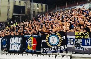 Peluza Sud, mesaj războinic înainte de FCU - Dinamo: „Să le reamintim patrupedelor cum e să joci cu Universitatea Craiova”