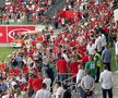Premierul Ungariei a apărut cu fularul lui Sepsi la gât și a fost aplaudat de întreg stadionul  / Sursă foto: Vlad Nedelea (GSP)
