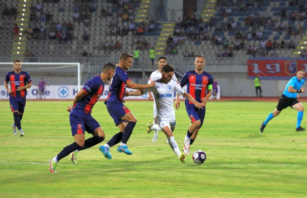 Greu cu albanezii » Universitatea Craiova s-a încurcat cu Vllaznia, echipă care a tras o singură dată pe poartă