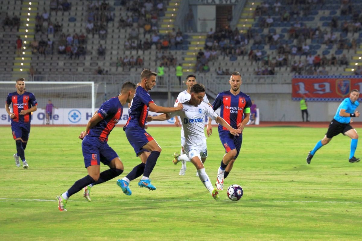 Craiova a ratat victoria în Albania, Laszlo Balint îi atenționează pe jucători: „Va trebui să analizez situația”