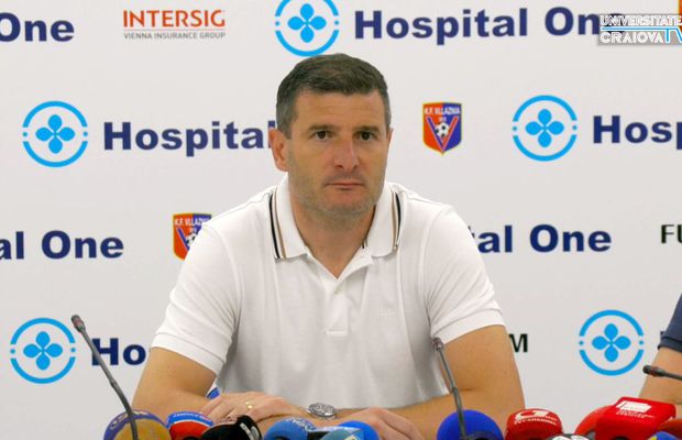 Craiova a ratat victoria în Albania, Laszlo Balint îi atenționează pe jucători: „Va trebui să analizez situația”