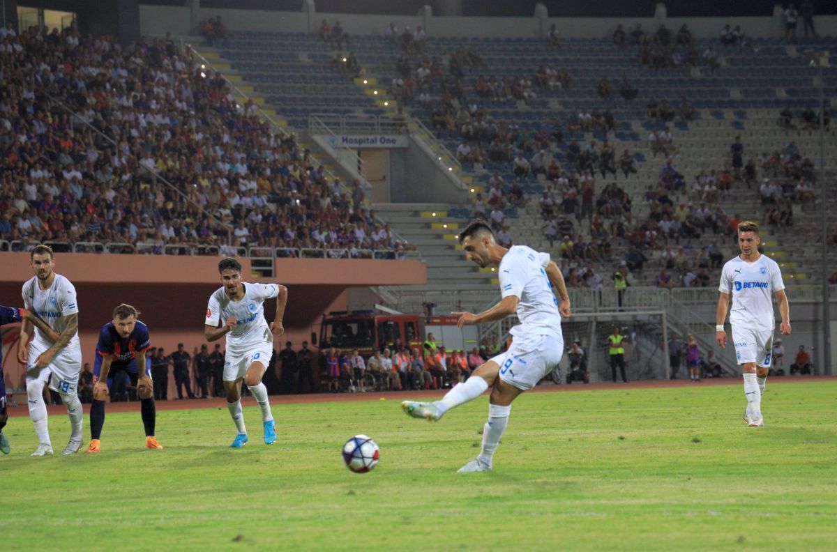 KF Vllaznia Shkodër - CSU Craiova / imagini de la ciocnirea din Albania