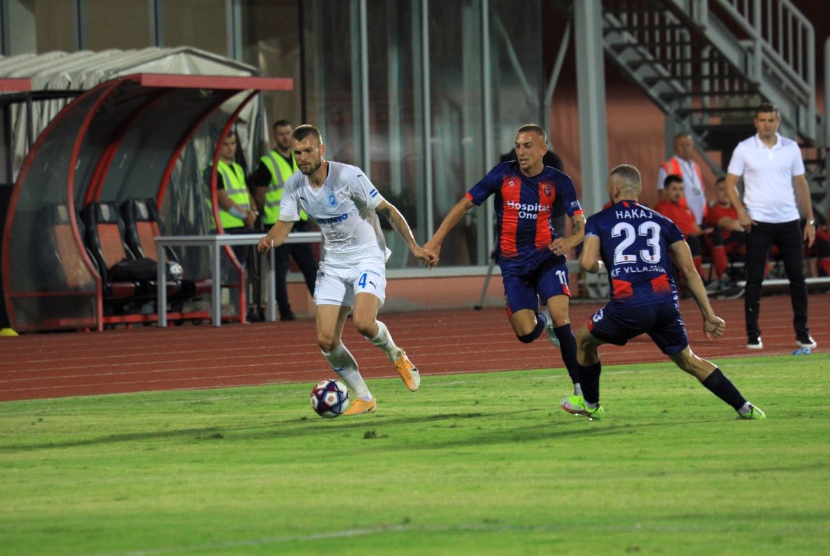 KF Vllaznia Shkodër - CSU Craiova / imagini de la ciocnirea din Albania