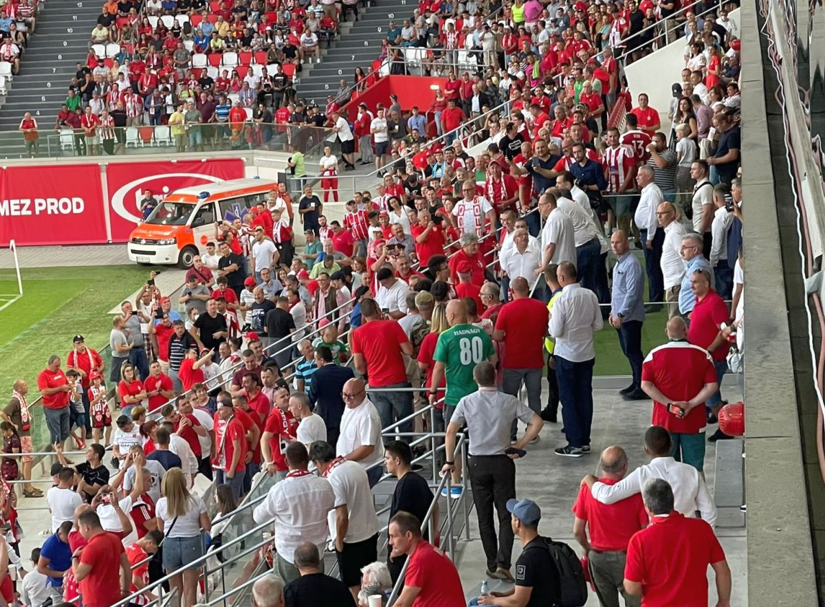 Viktor Orban a făcut valuri la Sfântu Gheorghe, la duelul Sepsi - Olimpija Ljubljana!