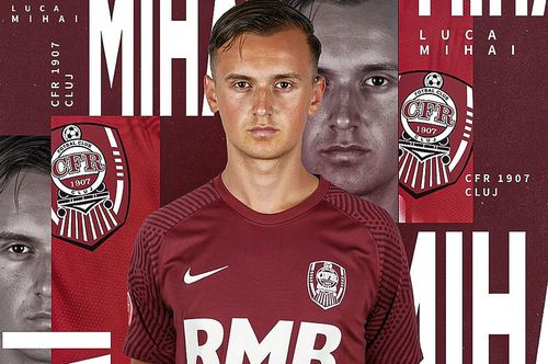 Luca Mihai, noul jucător de la CFR Cluj