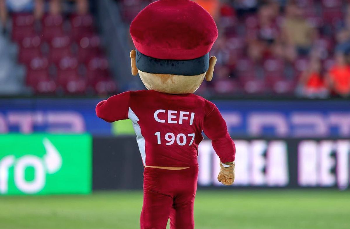 Noua mascotă a lui CFR Cluj