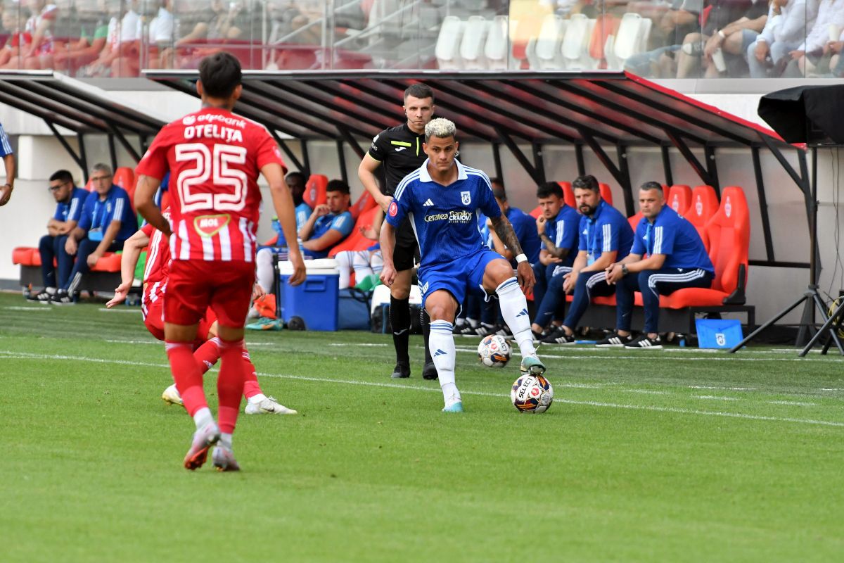 Dică, după debutul la FCU Craiova: „Nu e OK ce s-a întâmplat pe final”