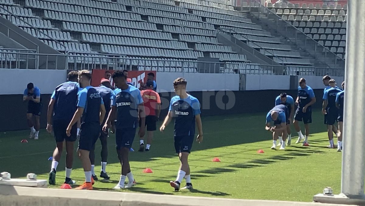 Aflat în negocieri crâncene cu Gigi Becali, e numărul 1 la antrenamente!