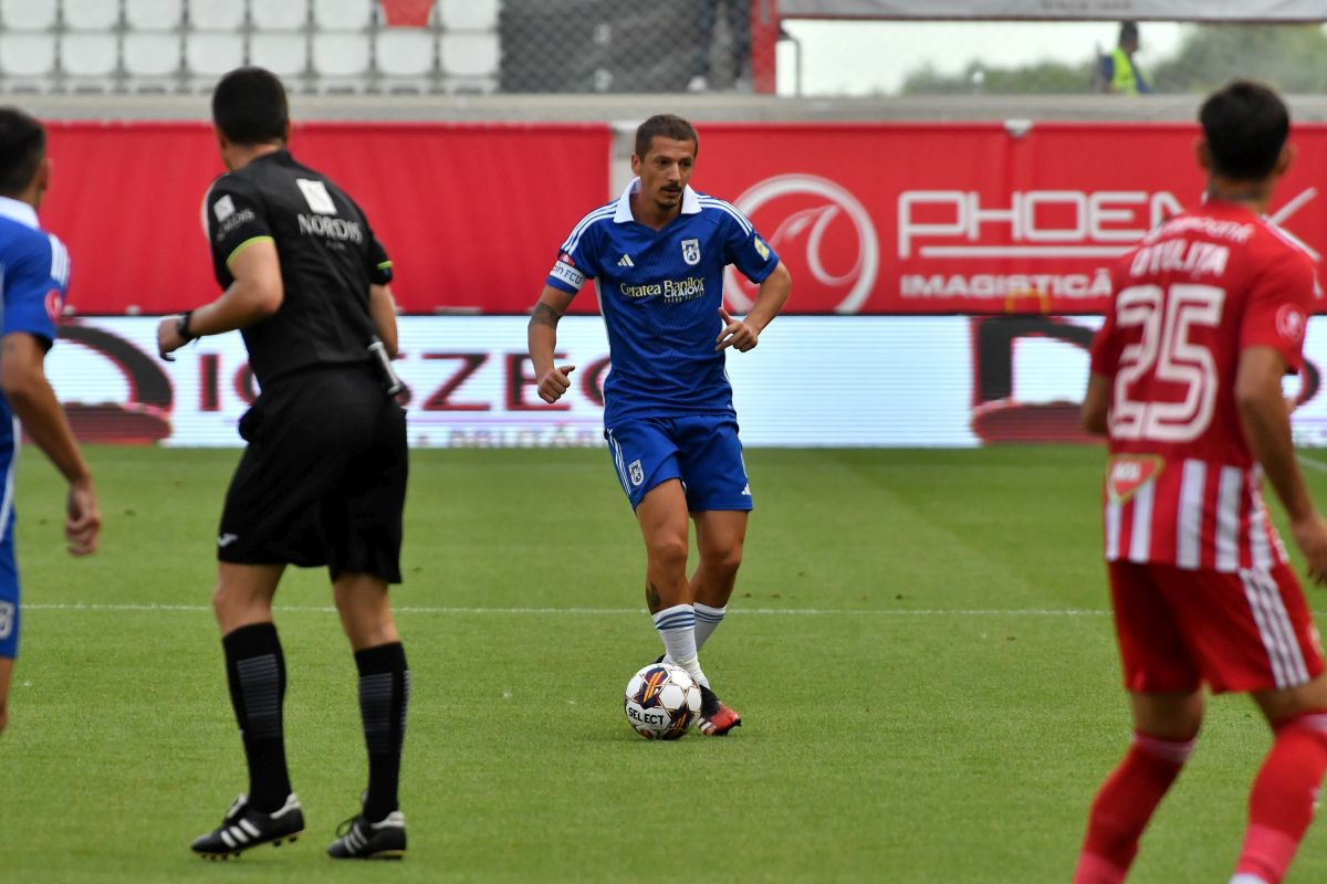 Dică, după debutul la FCU Craiova: „Nu e OK ce s-a întâmplat pe final”