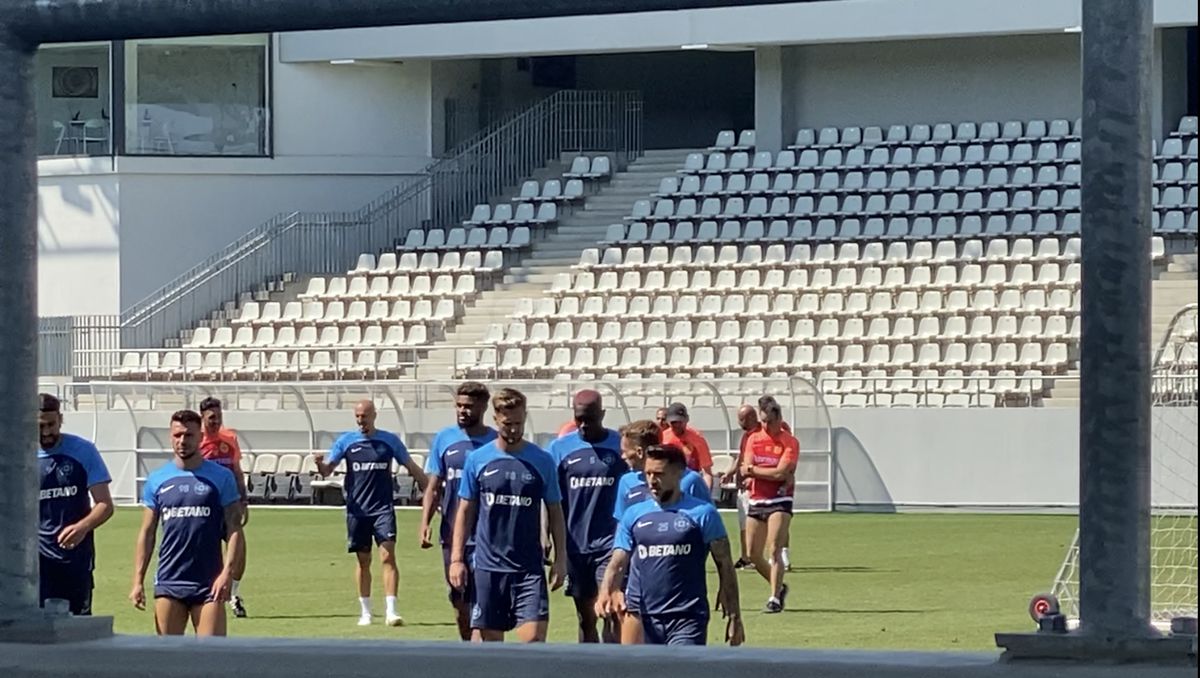 Aflat în negocieri crâncene cu Gigi Becali, e numărul 1 la antrenamente!