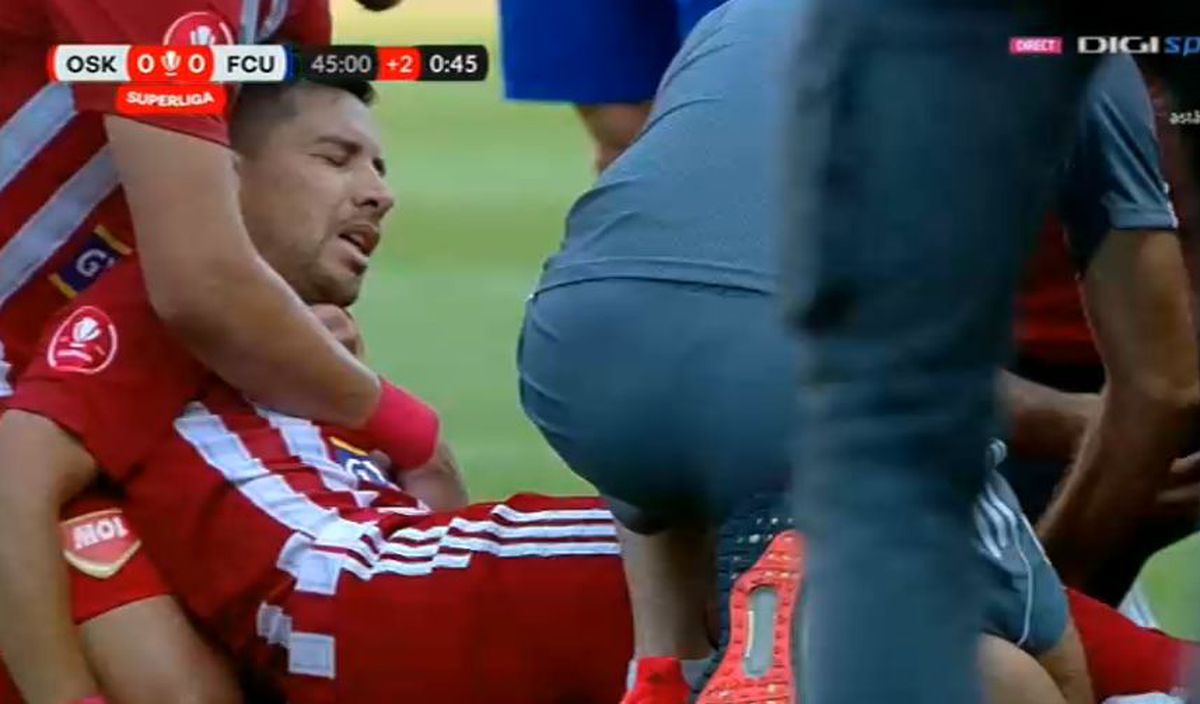 FOTO Matheus Mascarenhas, fault dur la Jonathan Rodriguez în Sepsi - FCU Craiova