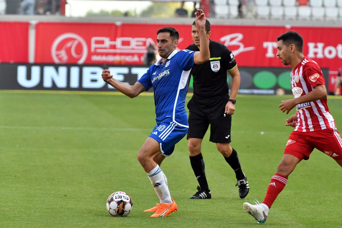 Dică, după debutul la FCU Craiova: „Nu e OK ce s-a întâmplat pe final”