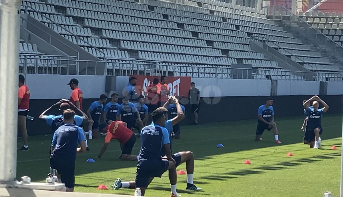 FCSB, la primul contact cu „Arcul de Triumf” » Antrenament aparte pentru Coman & compania + Rugbiștii, iritați
