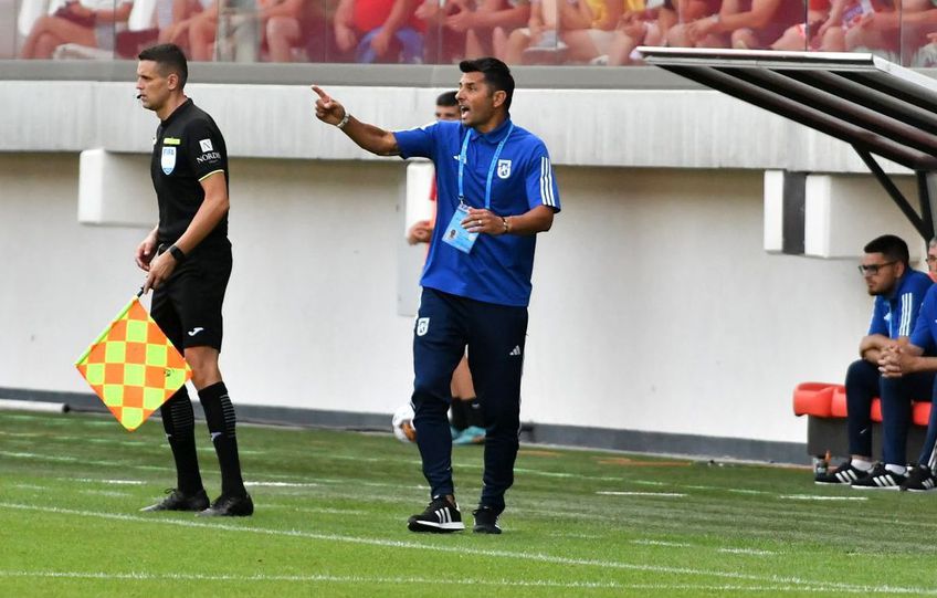Sepsi - FCU Craiova 1-0 » Nicolae Dică, 43 de ani, a analizat prima confruntare ca antrenor a oltenilor. „Nick” a reclamat lipsa de concentrare din finalul partidei.
