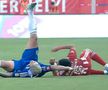 FOTO Matheus Mascarenhas, fault dur la Jonathan Rodriguez în Sepsi - FCU Craiova