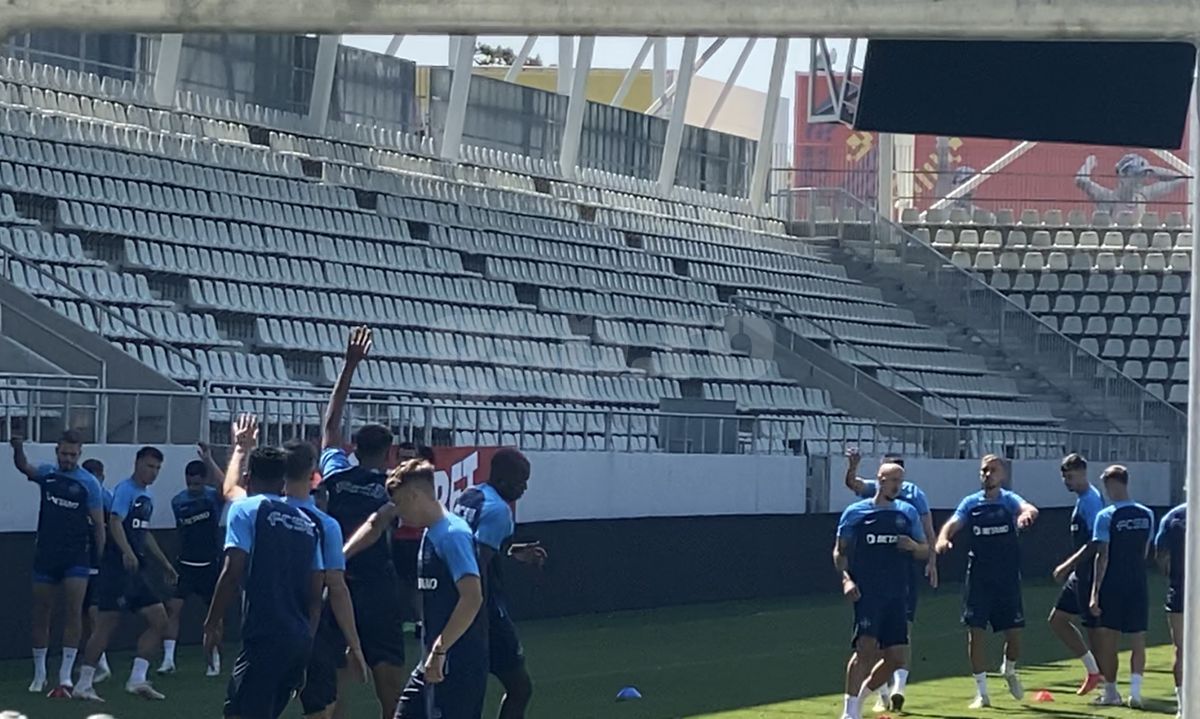 FCSB, la primul contact cu „Arcul de Triumf” » Antrenament aparte pentru Coman & compania + Rugbiștii, iritați