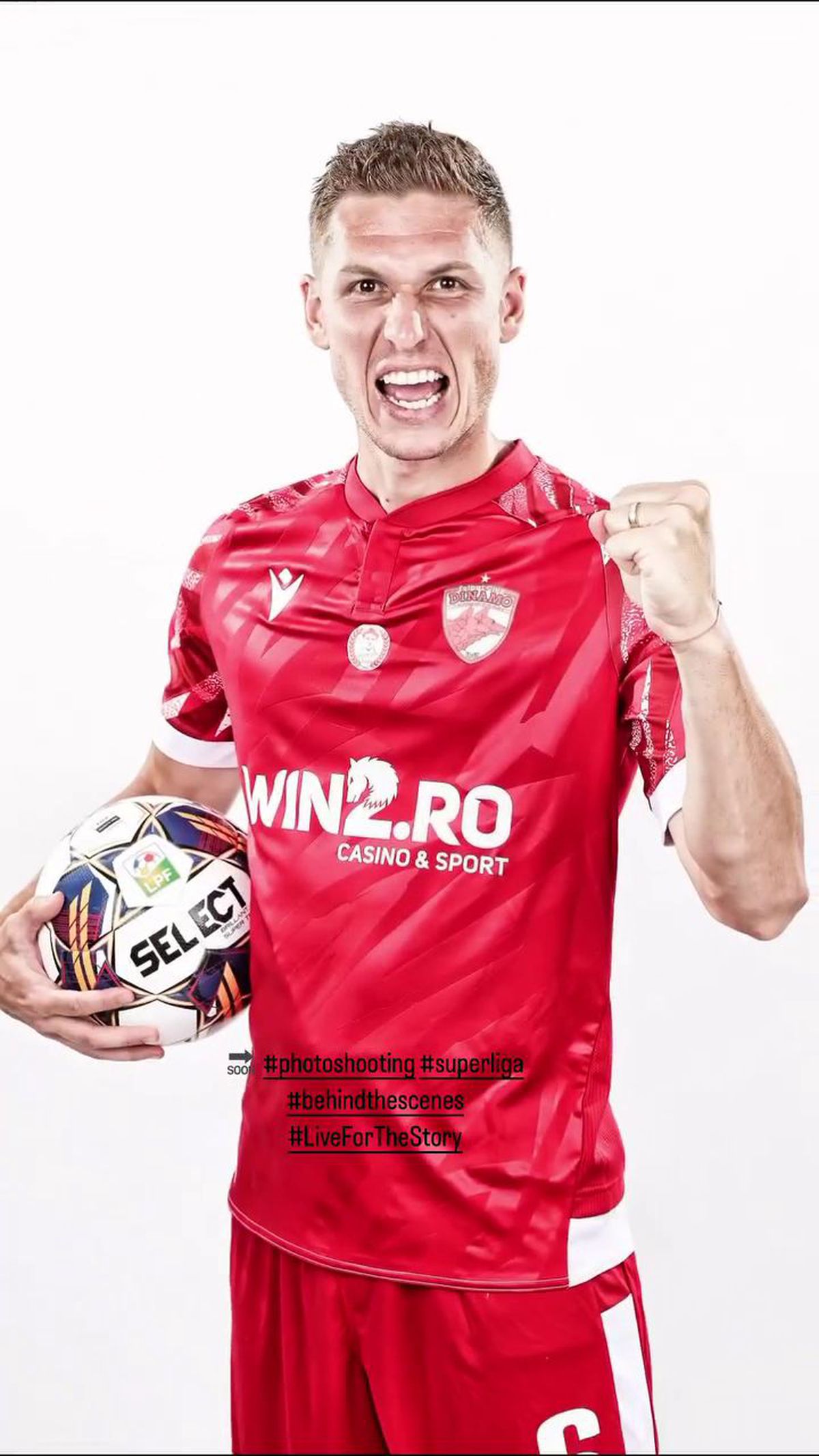 Jucătorii lui Dinamo, ședință foto specială înaintea derby-ului cu FCSB