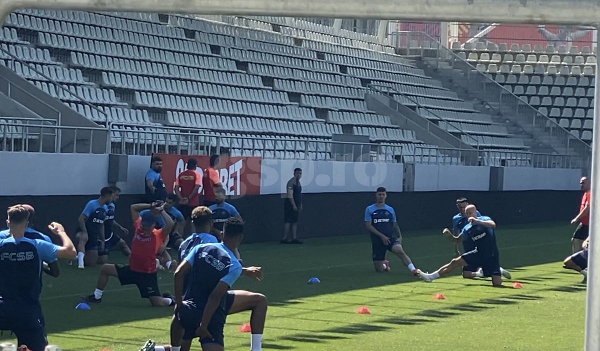 Aflat în negocieri crâncene cu Gigi Becali, e numărul 1 la antrenamente!