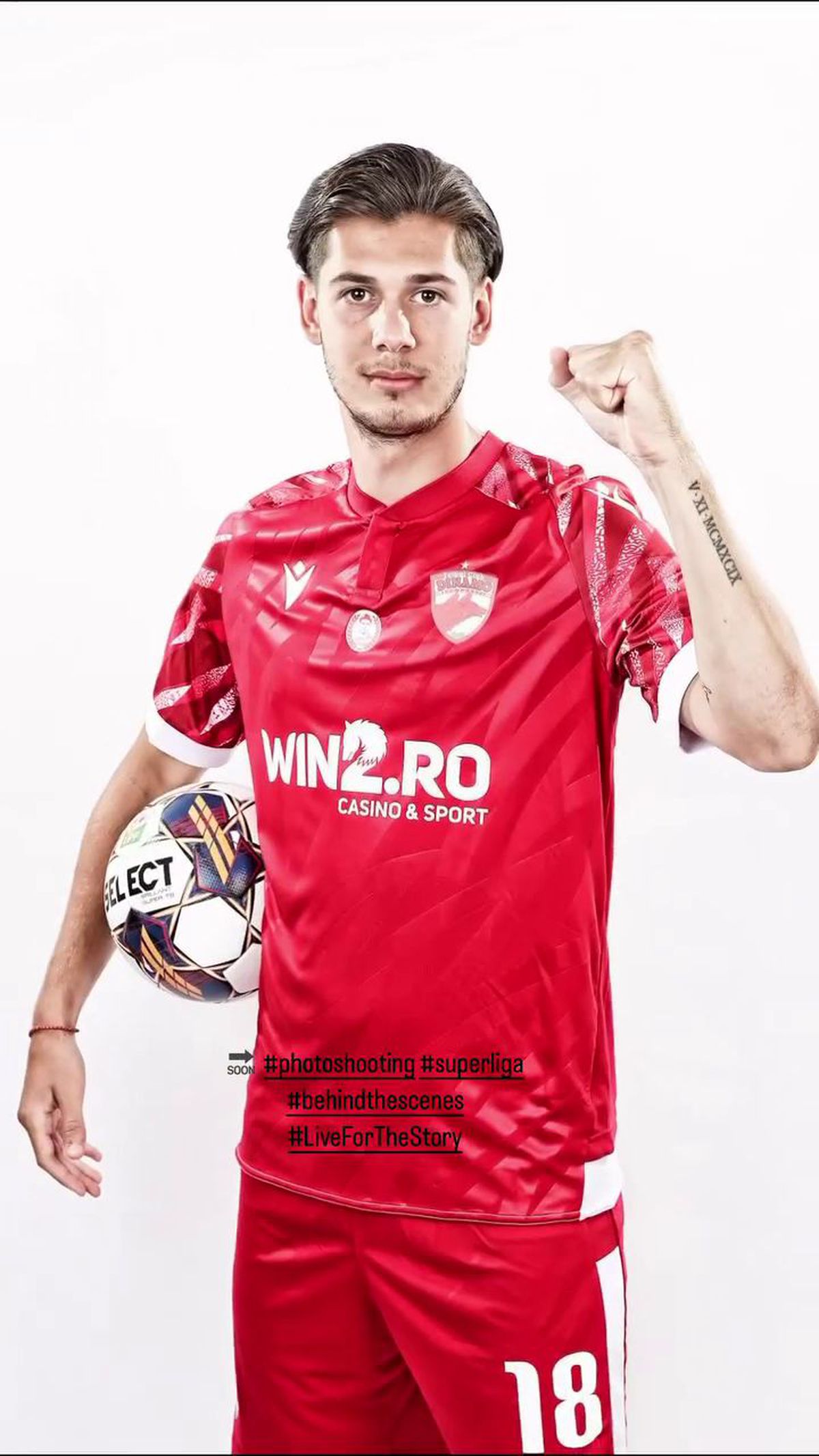 Jucătorii lui Dinamo, ședință foto specială înaintea derby-ului cu FCSB