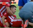 FOTO Matheus Mascarenhas, fault dur la Jonathan Rodriguez în Sepsi - FCU Craiova