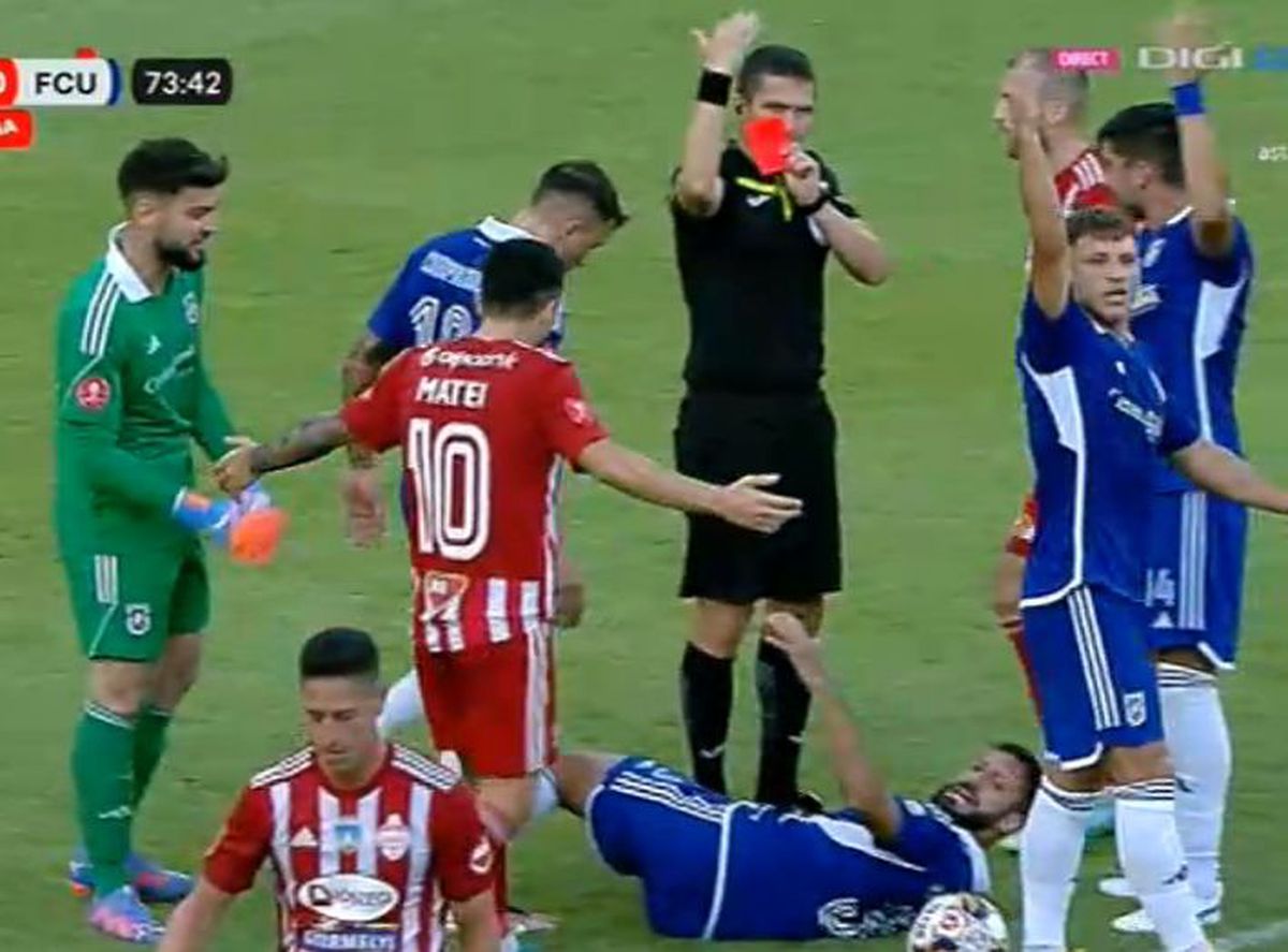 Matei, eliminat direct în Sepsi - FCU Craiova. Ce meciuri ratează
