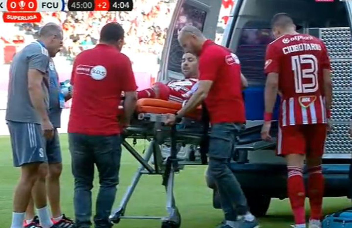 FOTO Matheus Mascarenhas, fault dur la Jonathan Rodriguez în Sepsi - FCU Craiova